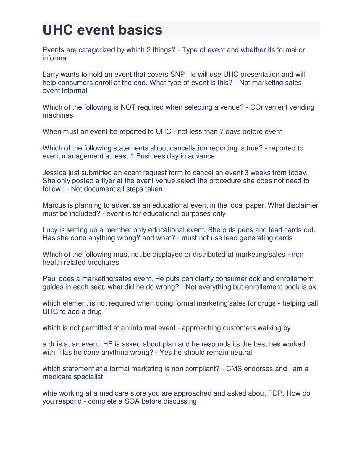 Preview image for UHC event basics